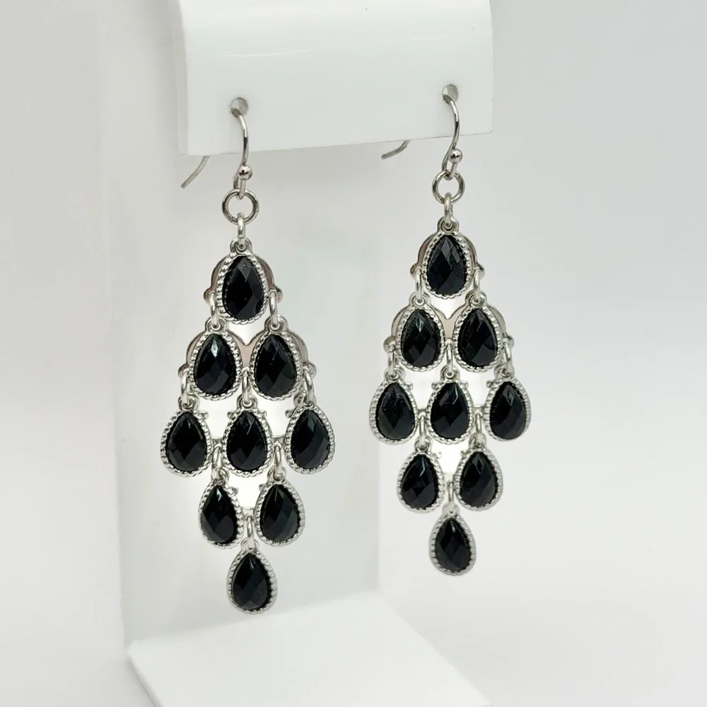 CHANDELIER EARRINGS - Picture 1 of 8